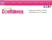 Tablet Screenshot of girlswithconfidence.com